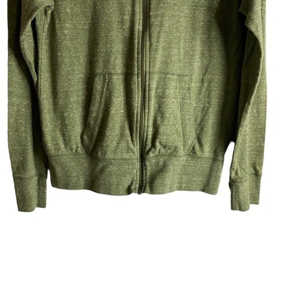 Nike Women's Green Marled Performance Wear Sweatshirt Hoodie - Picture 3 of 7